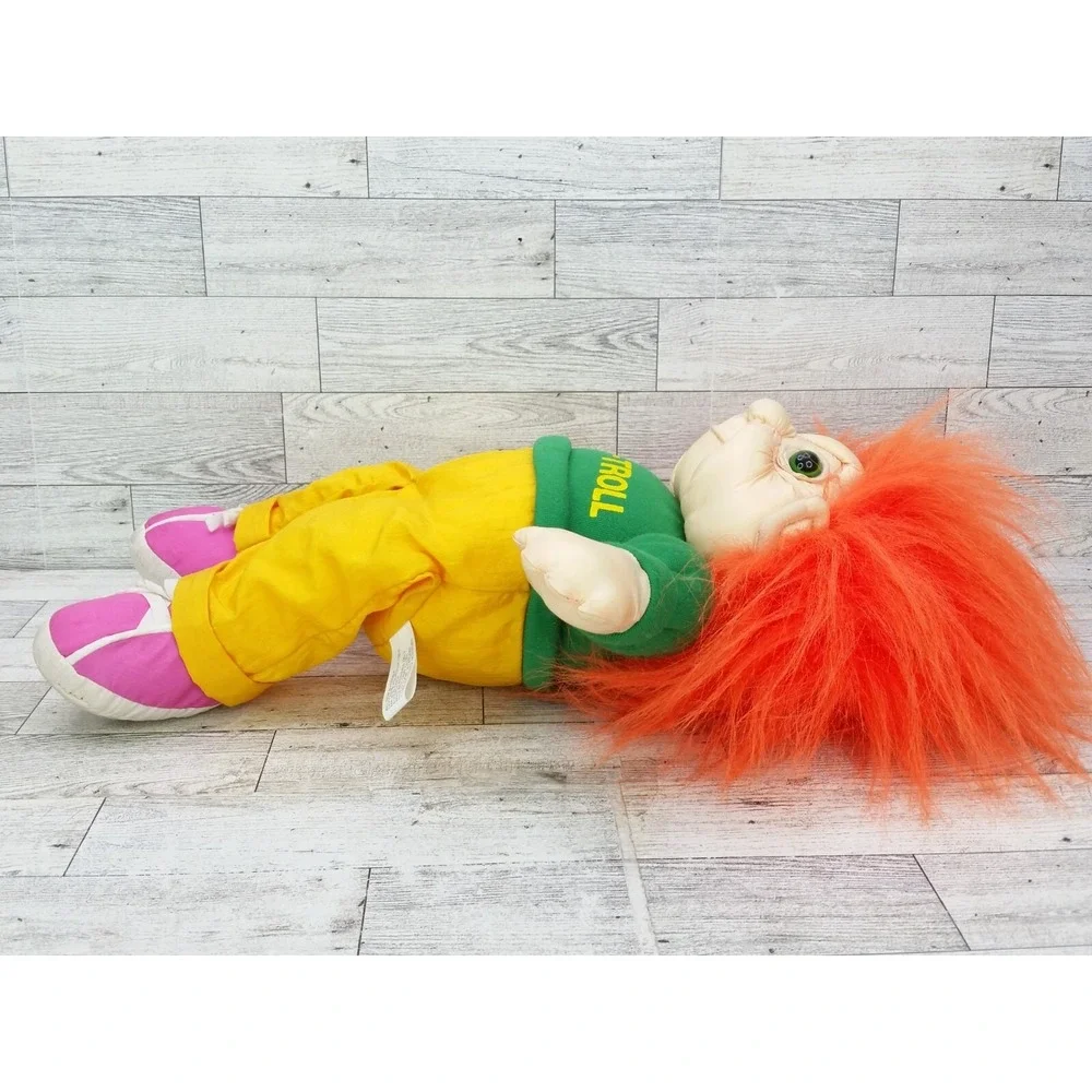 1993 International Silver Co. Germ-Troll Plush Toy Stuffed Doll Germ Troll